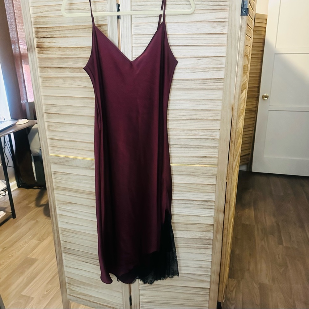 Wilfred Deep Burgundy Dress
